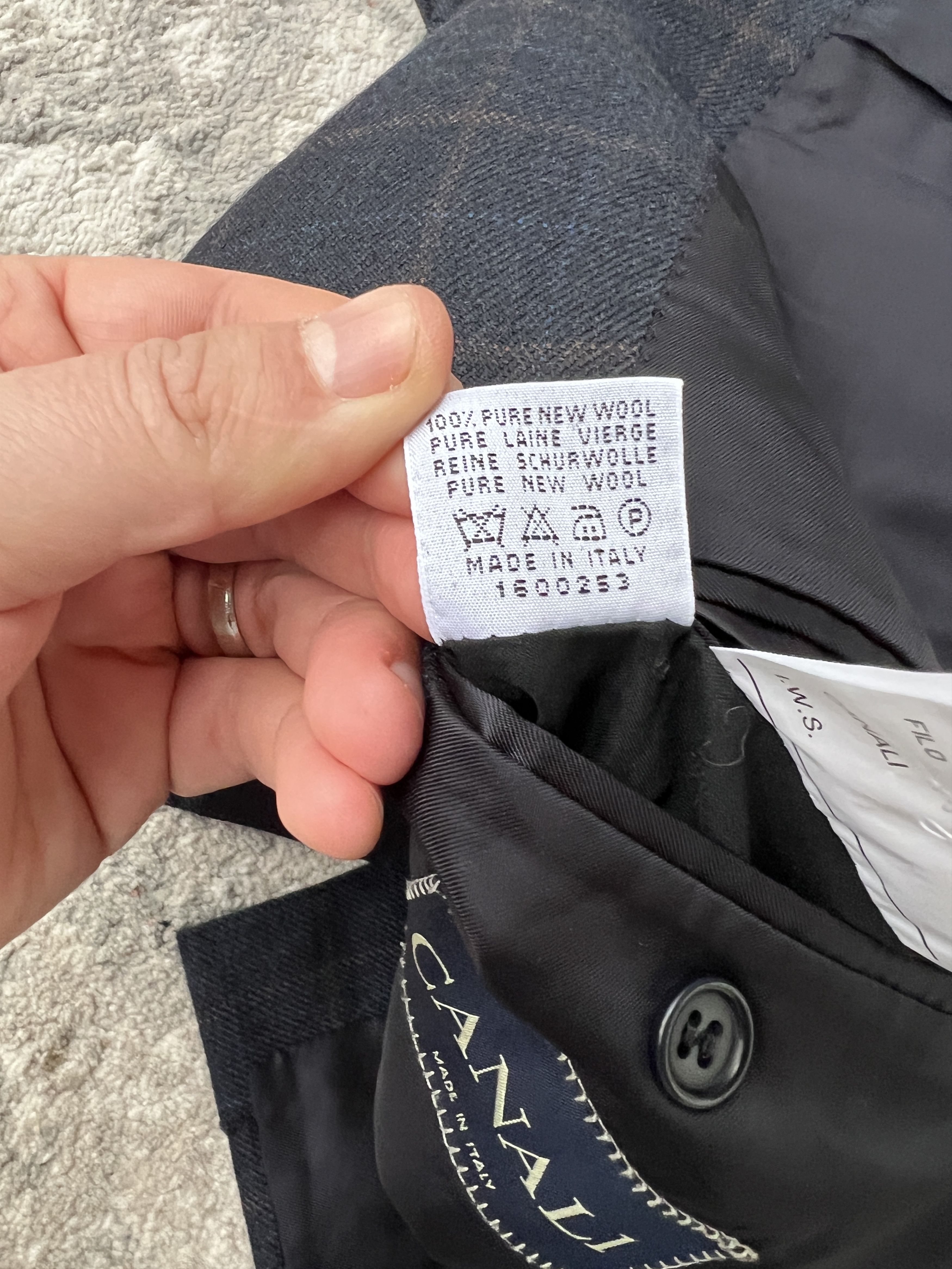 Canali Canali Blazer Size 56 R Size 54R - 9 Thumbnail