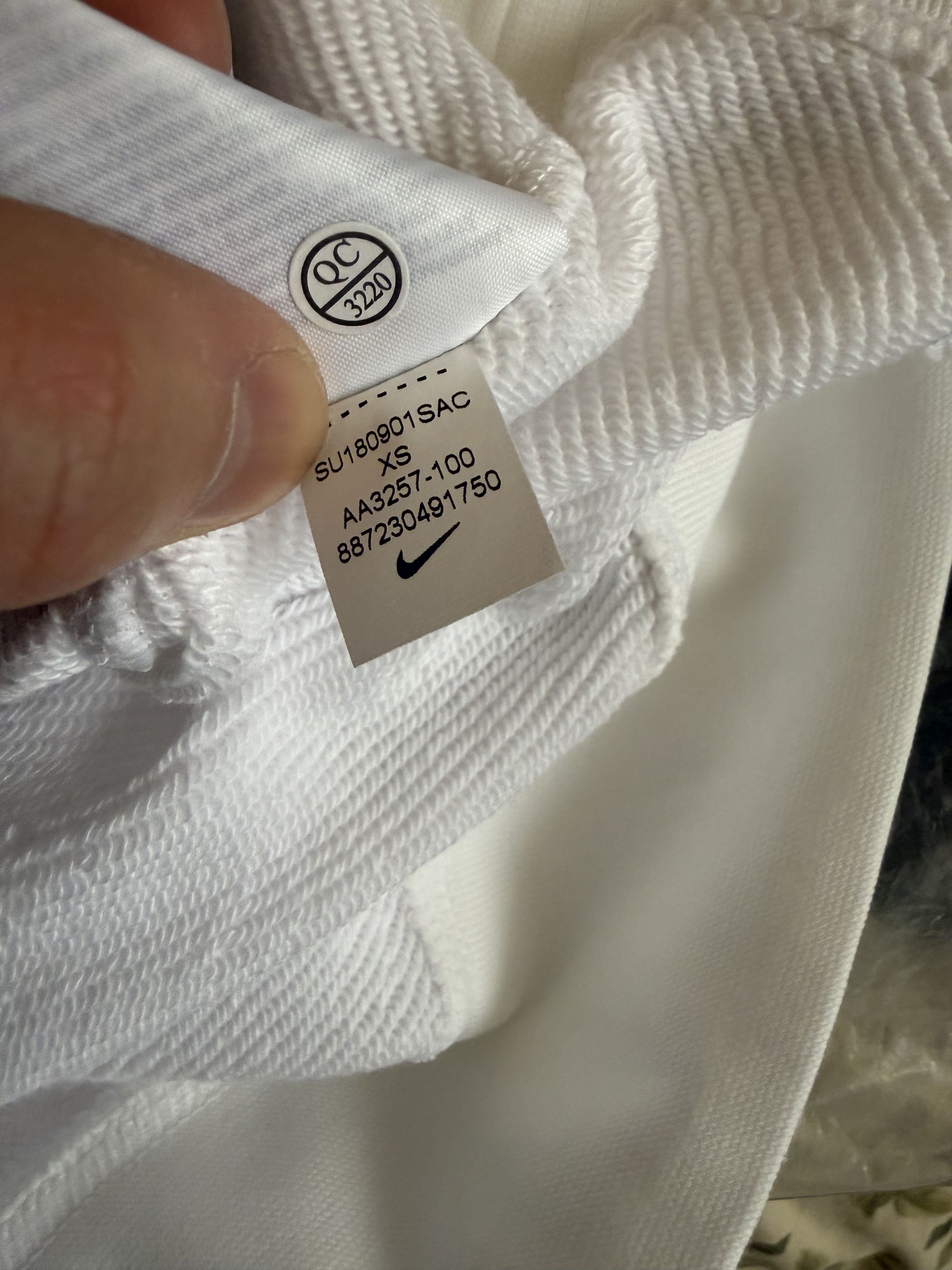 Nike × Off-White "Football, Mon Amour" White Hoodie Mercurial NRG S/S 18 Size US XS / EU 42 / 0 - 8 Thumbnail