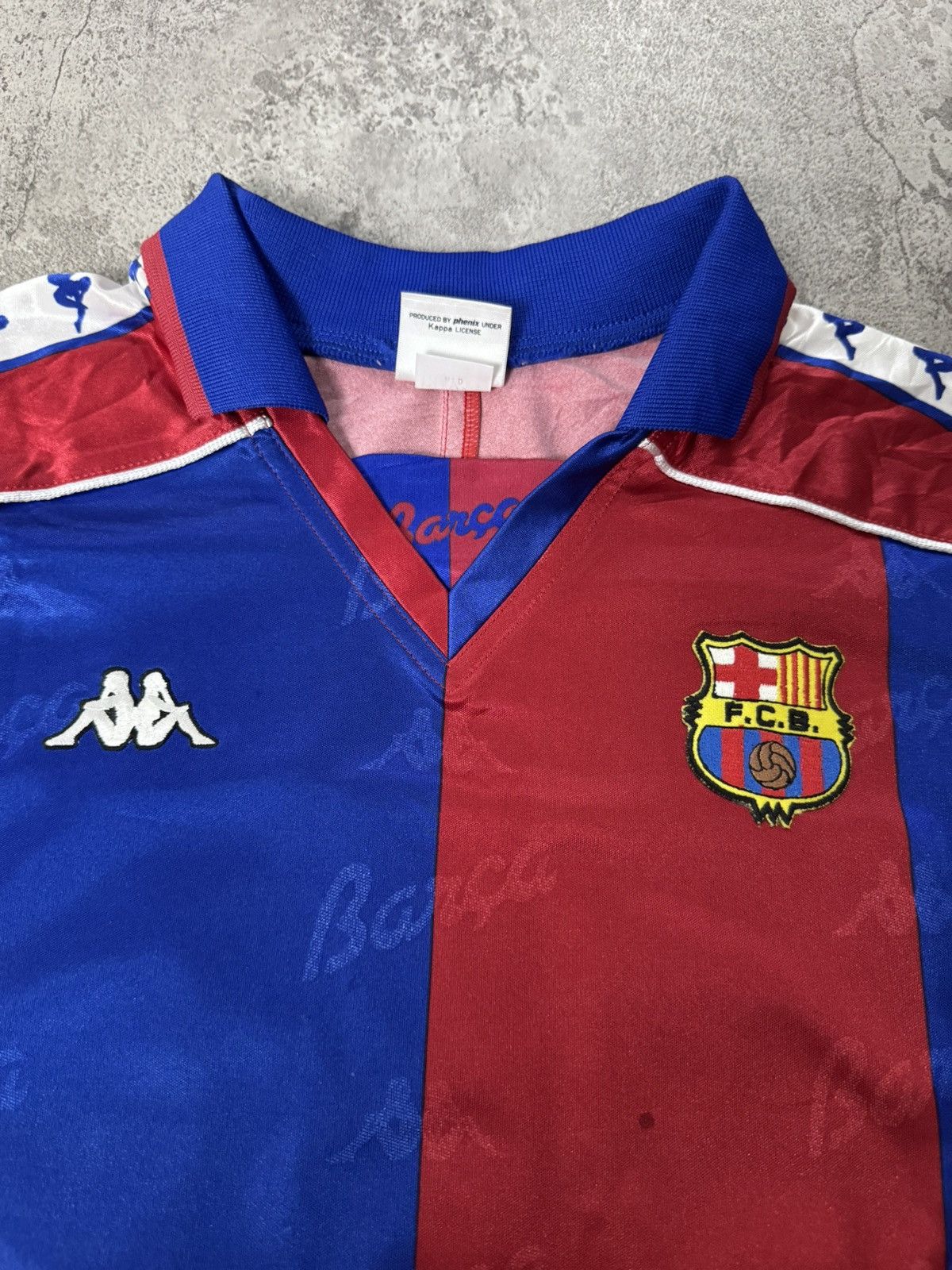 Kappa VINTAGE KAPPA FC BARCELONA 1992-1995 HOME LONGSLEEVE JERSEY Size US L / EU 52-54 / 3 - 3 Thumbnail