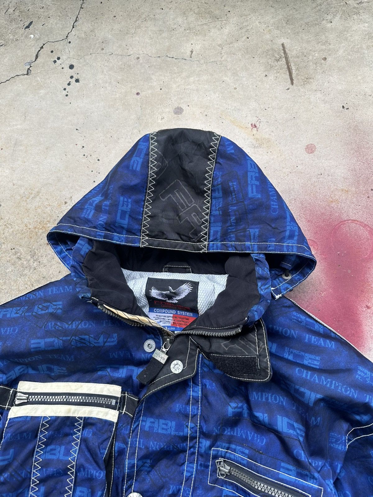 Vintage 👹Vintage Fablice Blue Ski Thinsulate Insulation Ski Jacket Size US XL / EU 56 / 4 - 4 Thumbnail