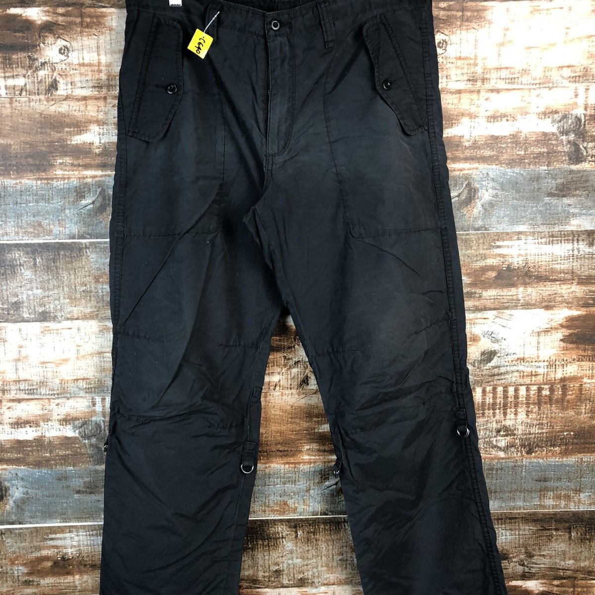 Japanese Brand × Uniqlo DL Uniqlo Dark Blue Cargo Multipocket Pants #C640 Size US 32 / EU 48 - 5 Thumbnail