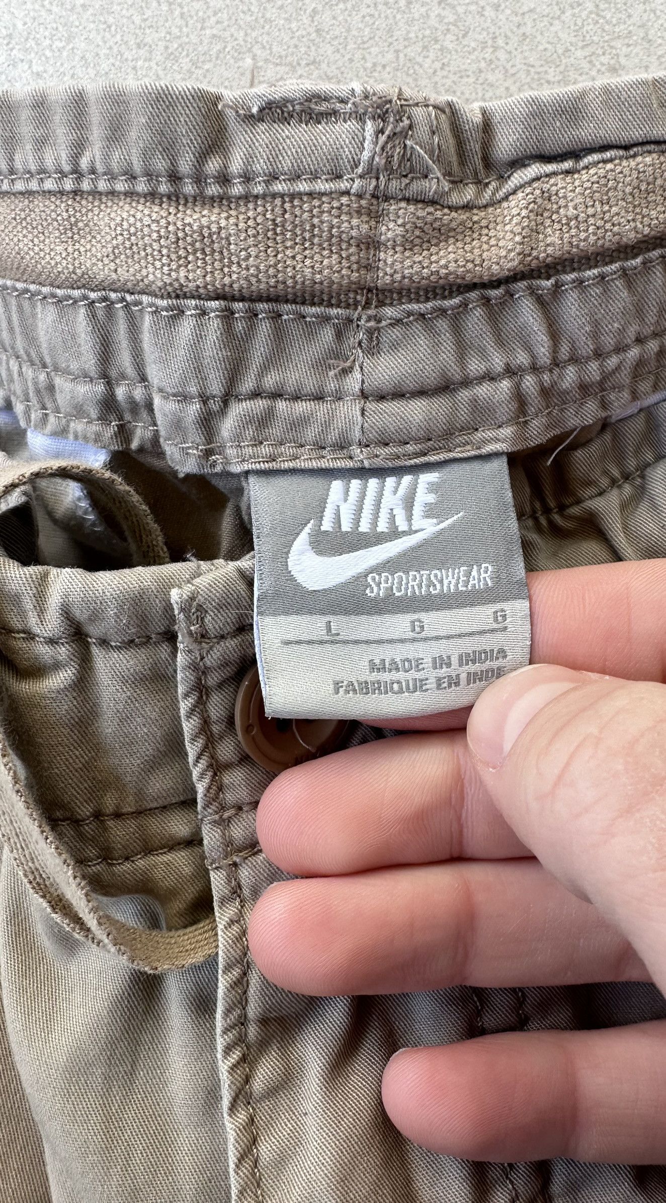 Nike × Vintage Vintage Nike cargo shorts Size US 34 / EU 50 - 5 Thumbnail