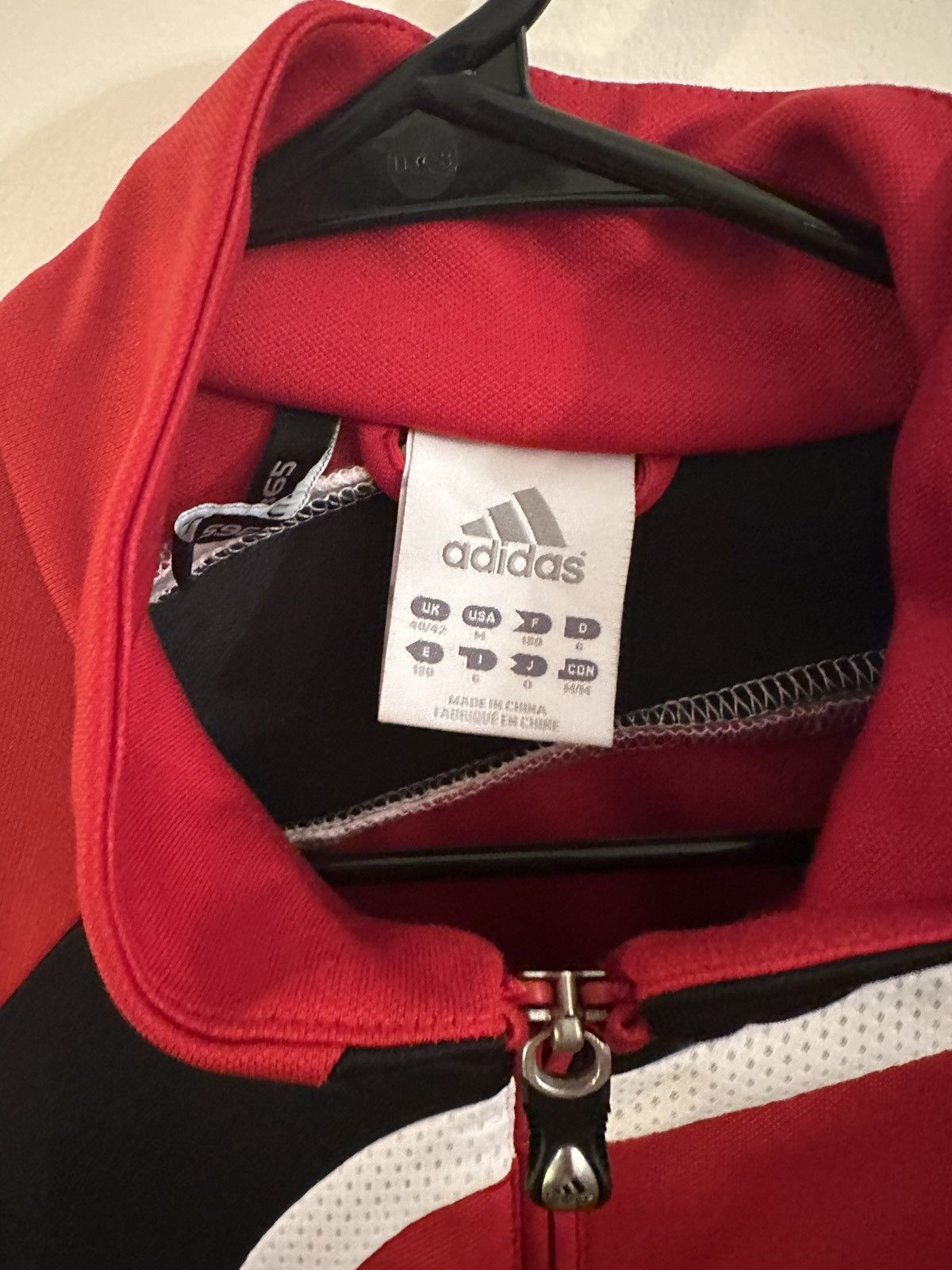Adidas ADIDAS MULTICOLOR RED SWEATER ZIP UP Size US L / EU 52-54 / 3 - 2 Thumbnail