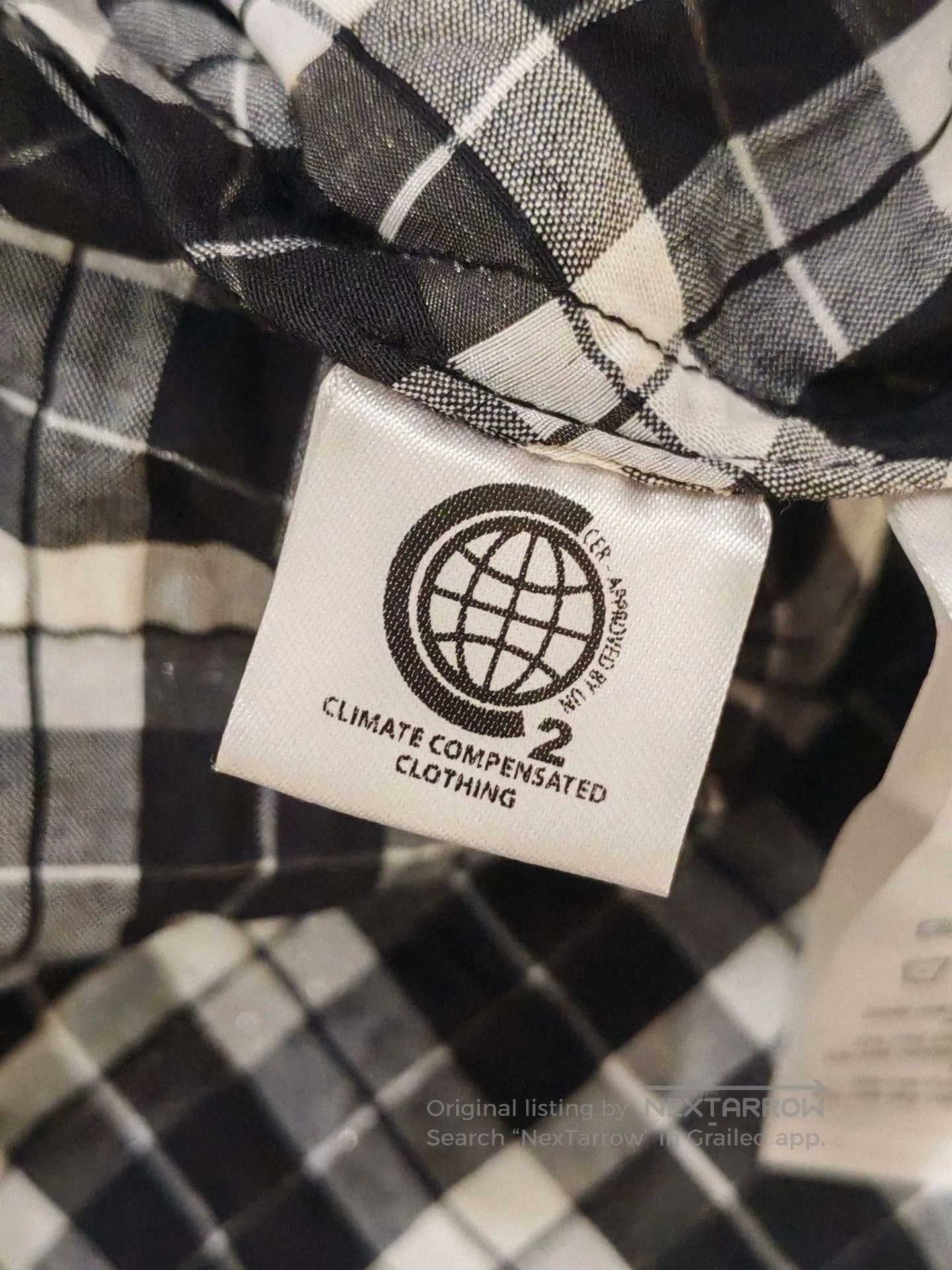 Ganni Ganni Black White Check Slip Dress. Size XXS / US 00 / IT 34 - 6 Thumbnail