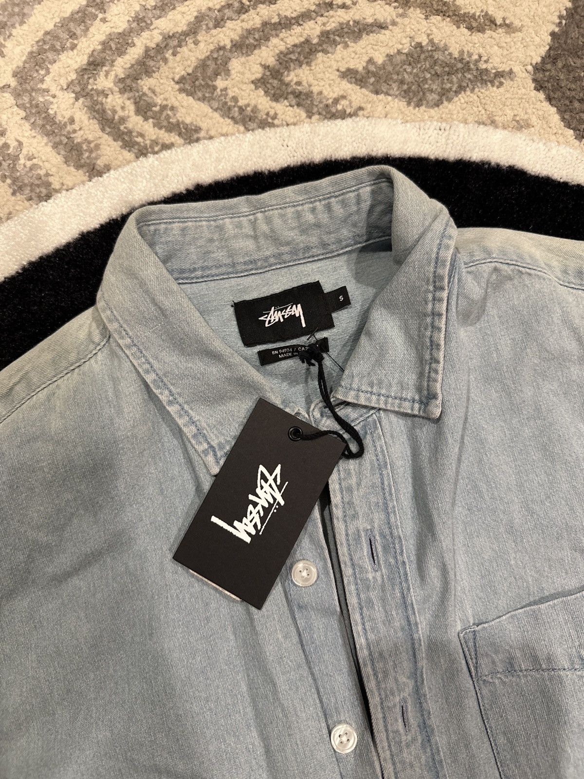 Stussy Stussy Tye die button ups Size US S / EU 44-46 / 1 - 2 Thumbnail