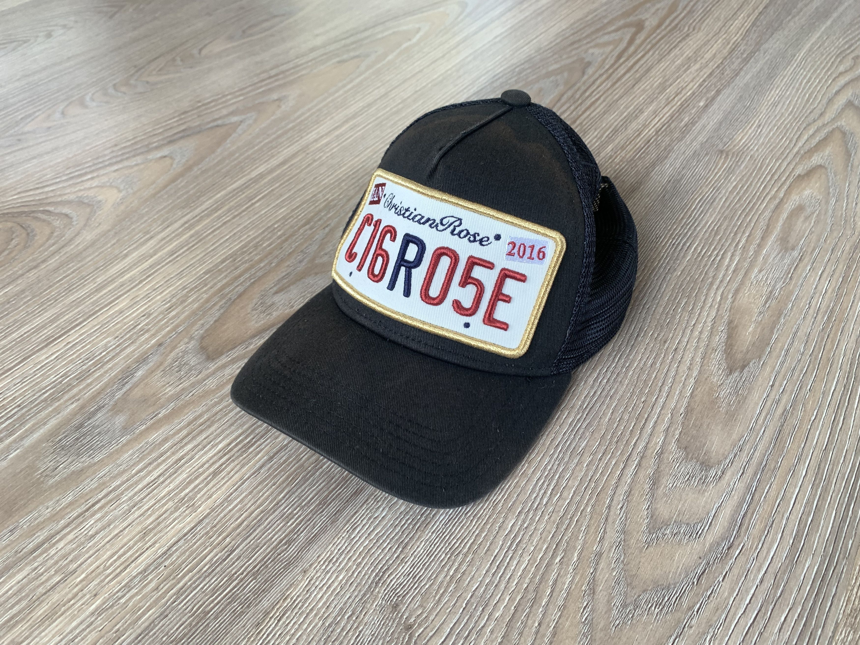 Other Christian Rose Men's Vintage Private Plate Trucker Cap Size ONE SIZE - 1 Thumbnail