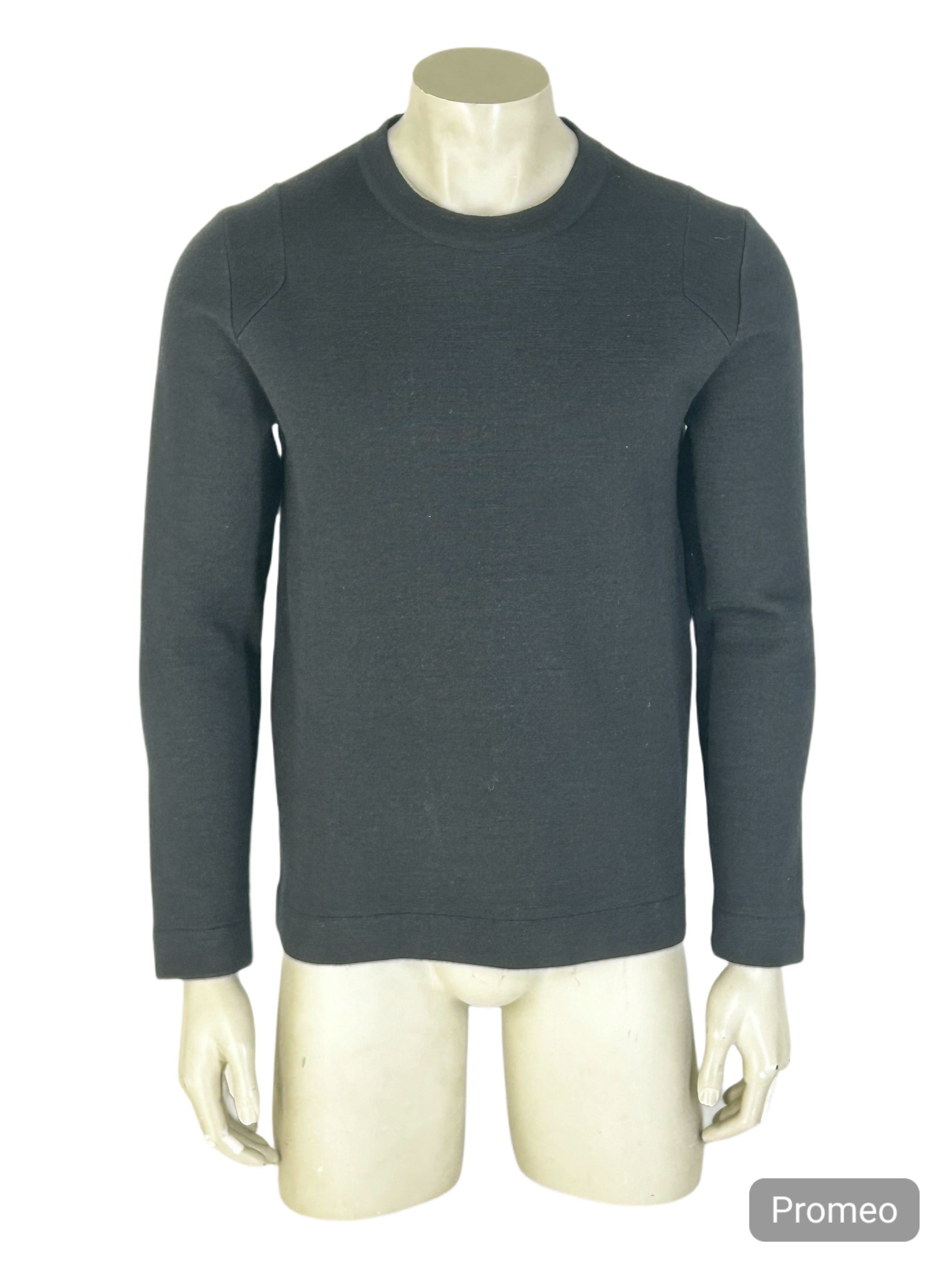 Prada Prada Crew Neck Heavy Tight Knit Wool Jumper size 48 Size US L / EU 52-54 / 3 - 1 Thumbnail
