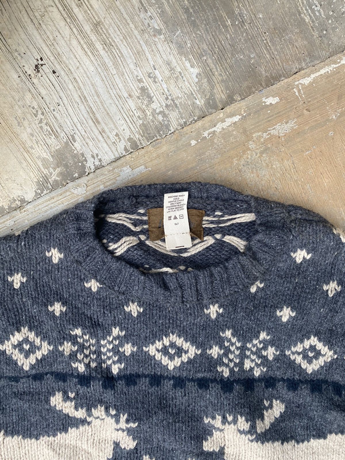 Native × Vintage Nick Danger Cable Knit Sweater Size US S / EU 44-46 / 1 - 3 Thumbnail