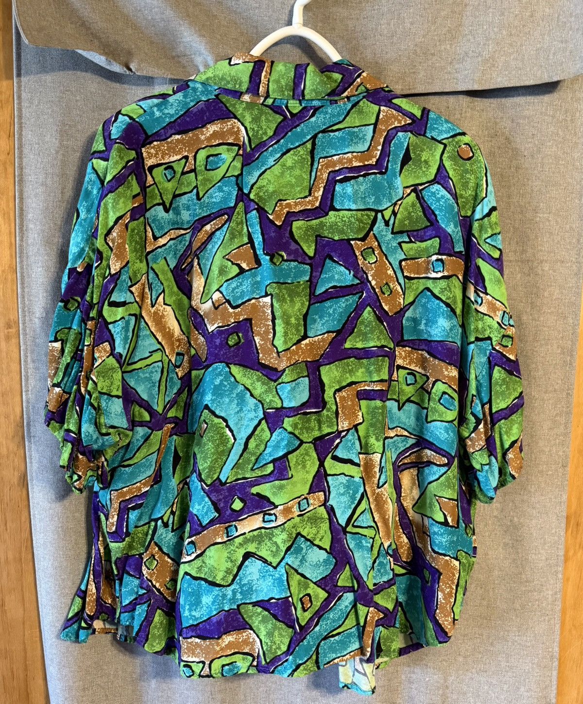 Other Vintage Christie & Jill size medium green button up shirt Size M / US 6-8 / IT 42-44 - 6 Thumbnail