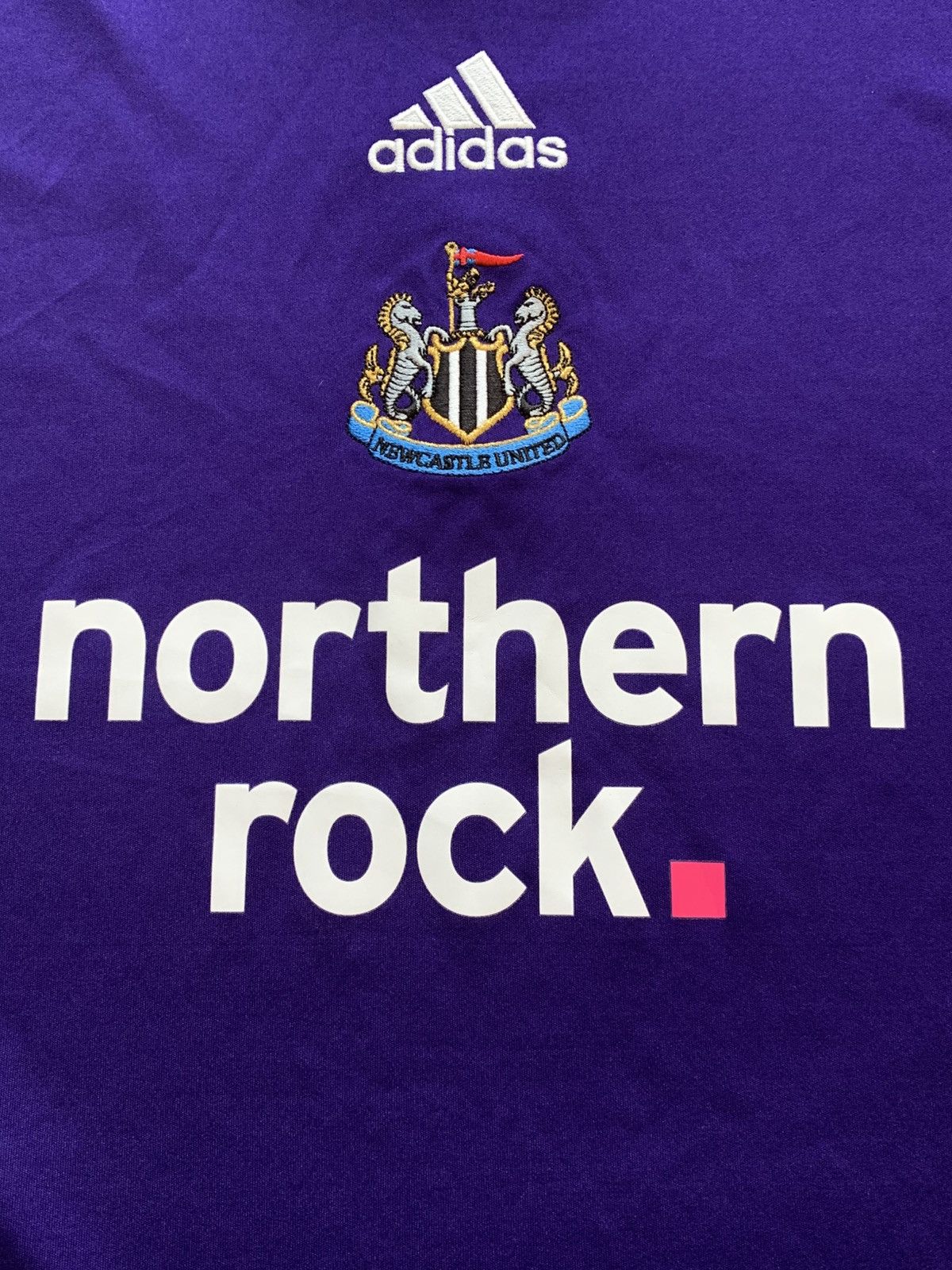 Adidas 🔥ADIDAS NEWCASTLE UNITED 2008/09 AWAY SOCCER JERSEY SHIRT Size US XXL / EU 58 / 5 - 4 Thumbnail