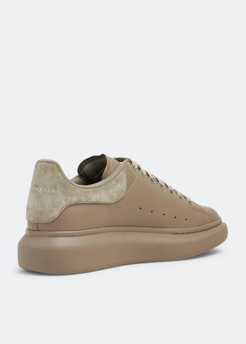 Alexander McQueen o1w1db10725 Sneake Leath S Rubb in Beige/Brown Size US 12 / EU 45 - 3 Thumbnail
