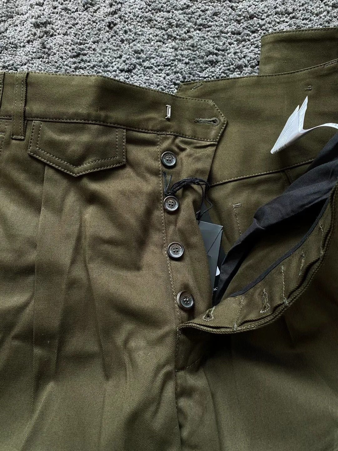 Dsquared2 Dsquared2 SS20 Deep Green Slim Relaxed Straight 9/10 Pants Size US 28 / EU 44 - 3 Thumbnail