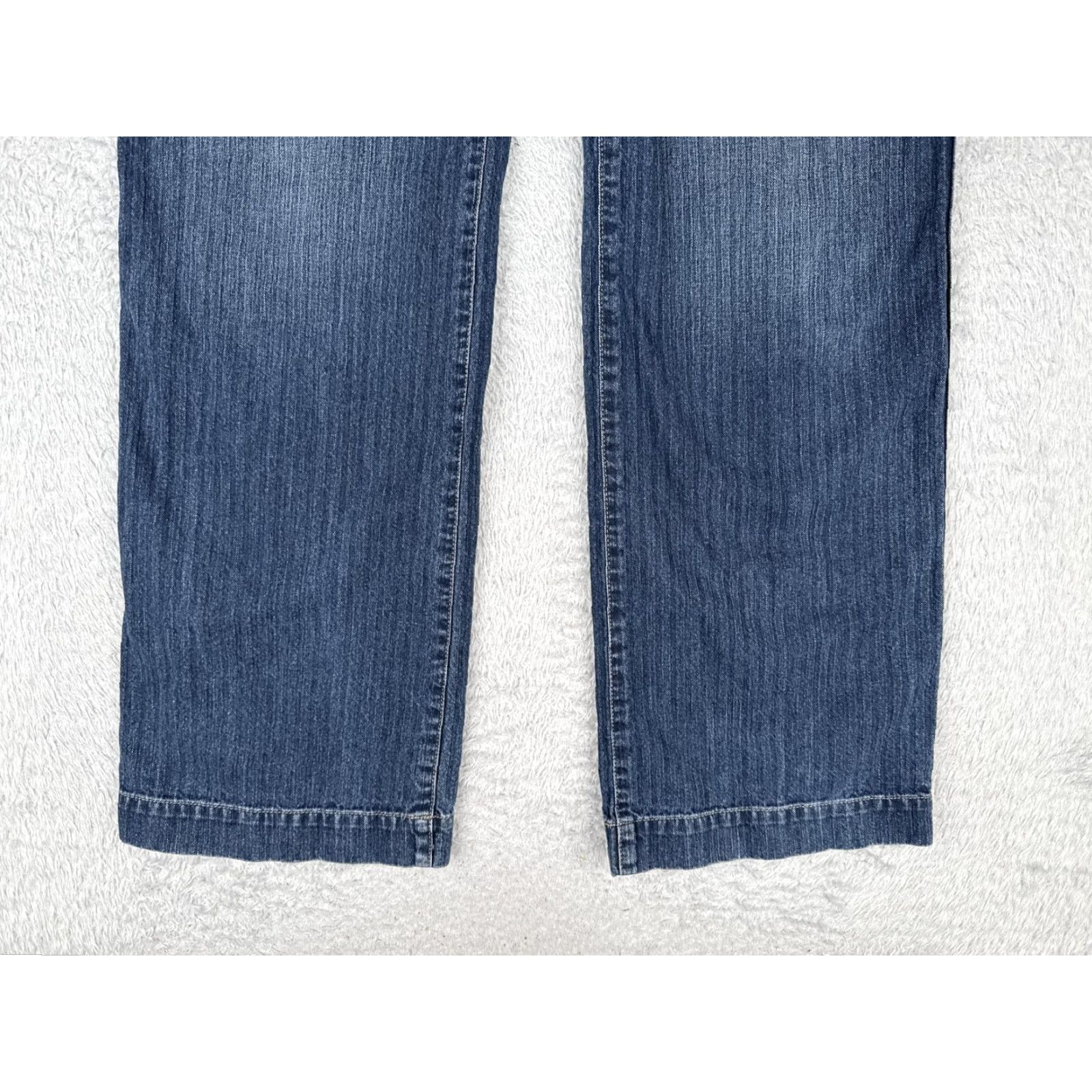 Ralph Lauren Ralph Lauren Jeans Co. Jeans - Women - 10 - Blue Denim - Straight Leg - Mid Rise - 31" Inseam - 5-Pocket - Medium Wash - 100% Cotton - Womens Size 32" / US 10 / IT 46 - 2 Thumbnail