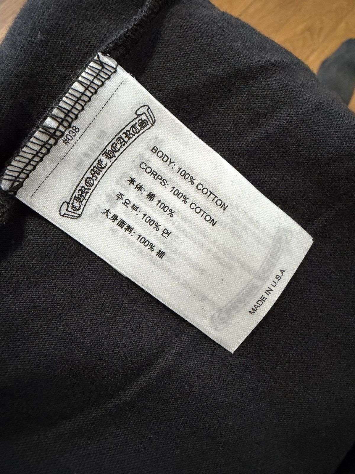 Chrome Hearts Chrome Hearts ‘Army Green’ Script Pocket Tee Size US L / EU 52-54 / 3 - 5 Thumbnail