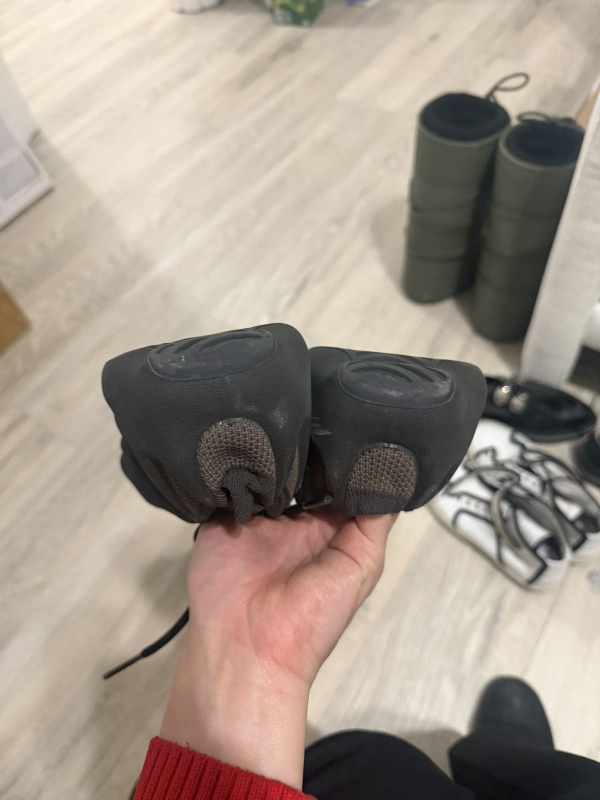 Yeezy adidas Yeezy Foam Runner-Style Sneakers – Black Size US 7 / EU 40 - 4 Thumbnail
