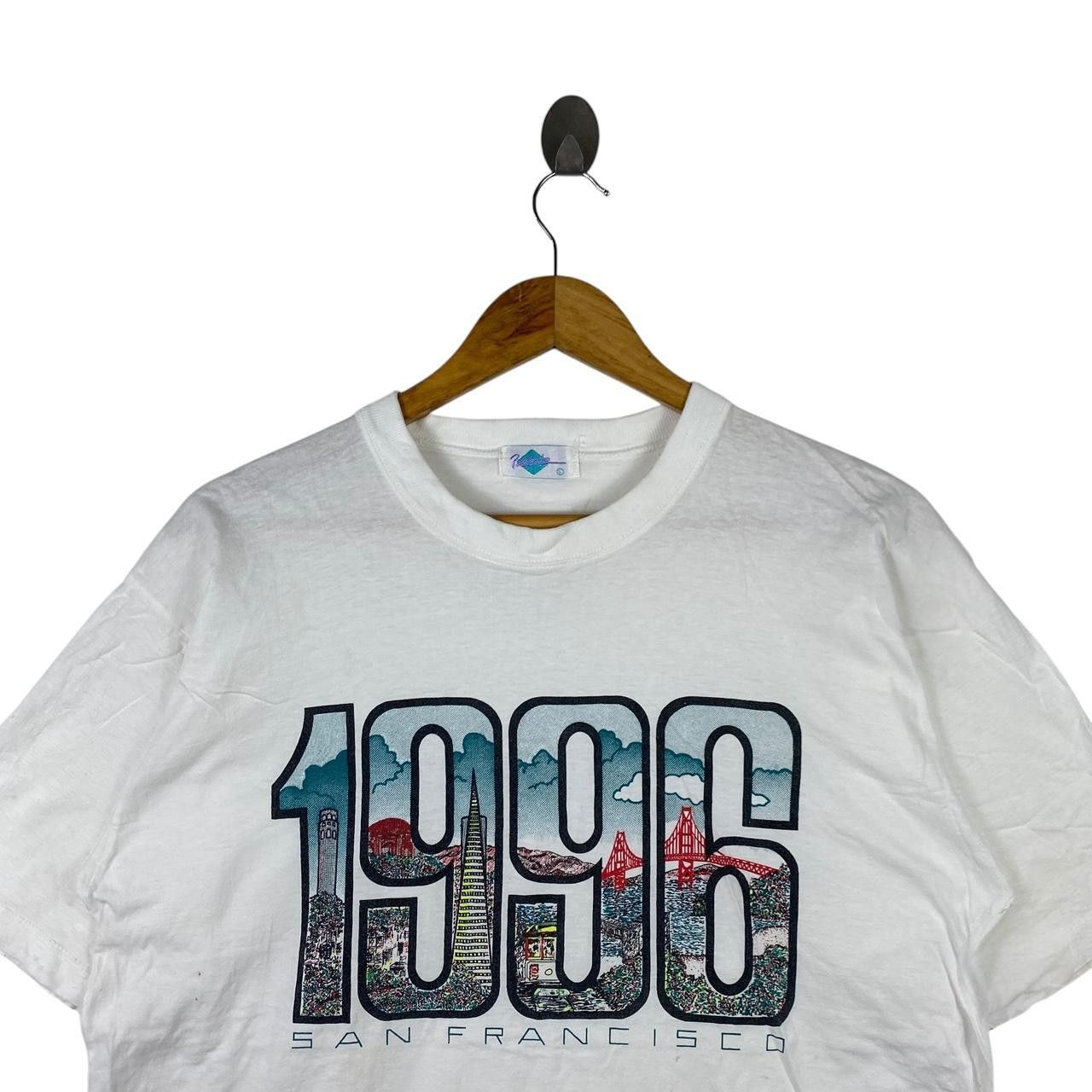 Vintage Vintage 1996 SAN FRANCISCO Golden Gate Tee Shirt Size L / US 10 / IT 46 - 2 Thumbnail