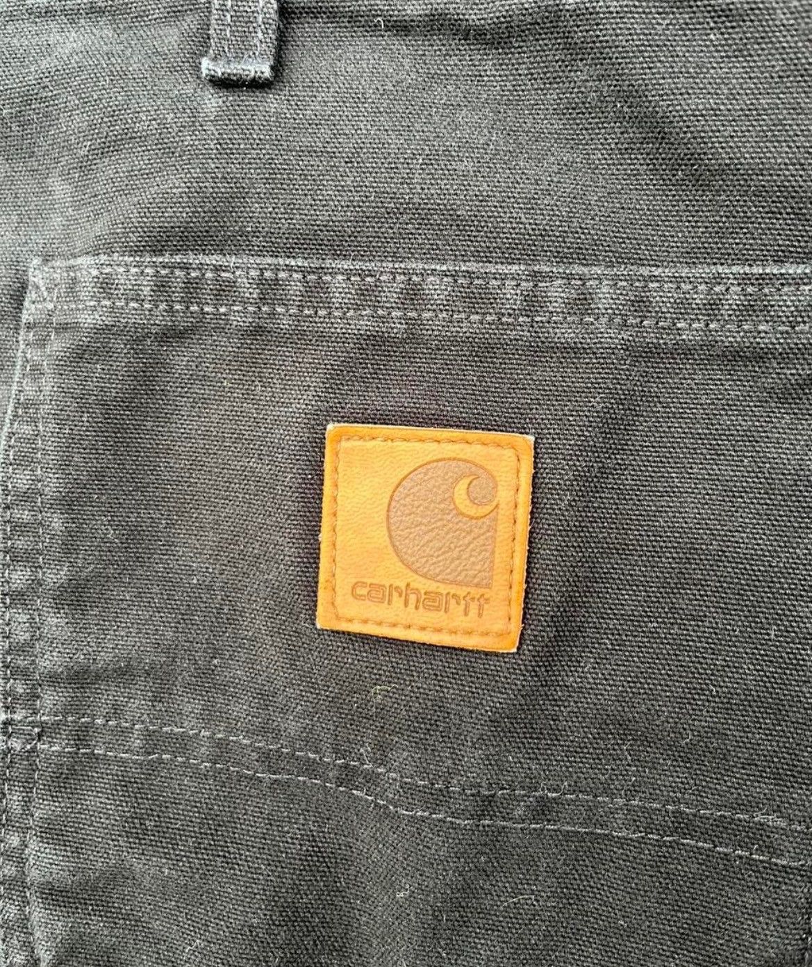 Carhartt Y2K Carhartt Black Men's Rugged Workpants 38 x 30 Size US 38 / EU 54 - 3 Thumbnail