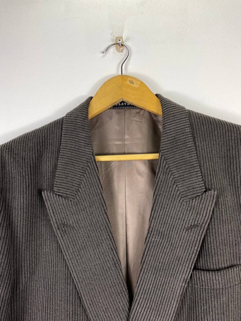 Playboy vintage playboy double breast wool corduroy jacket Size US L / EU 52-54 / 3 - 2 Thumbnail