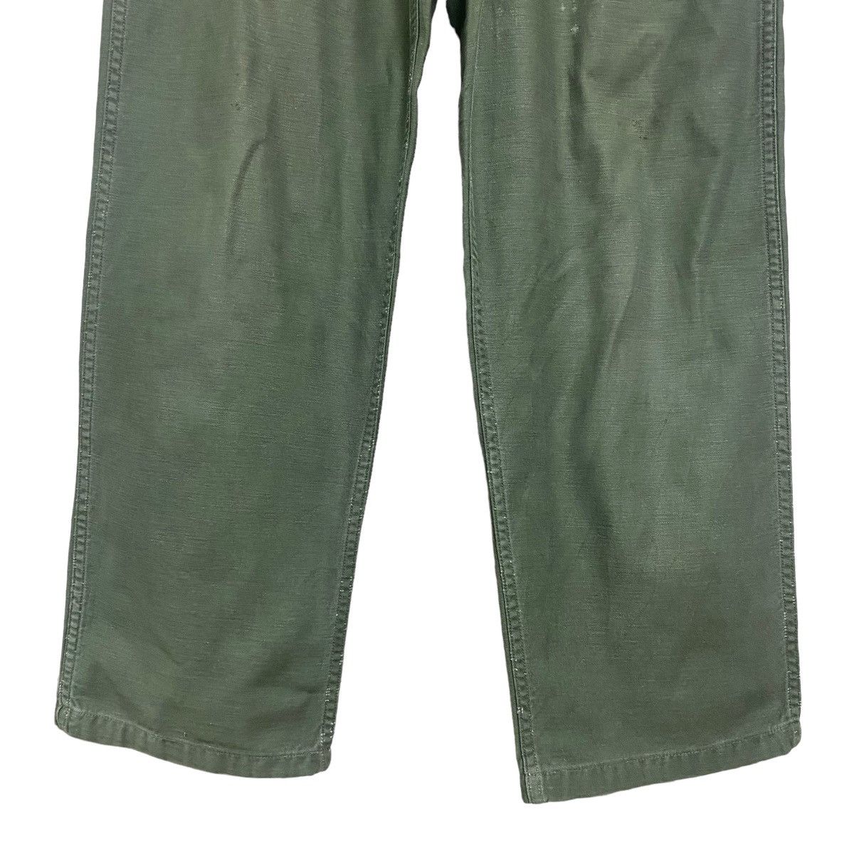 Vintage Vintage 60s US Army Fatigue Pants Og107 Sateen Size US 31 - 8 Thumbnail