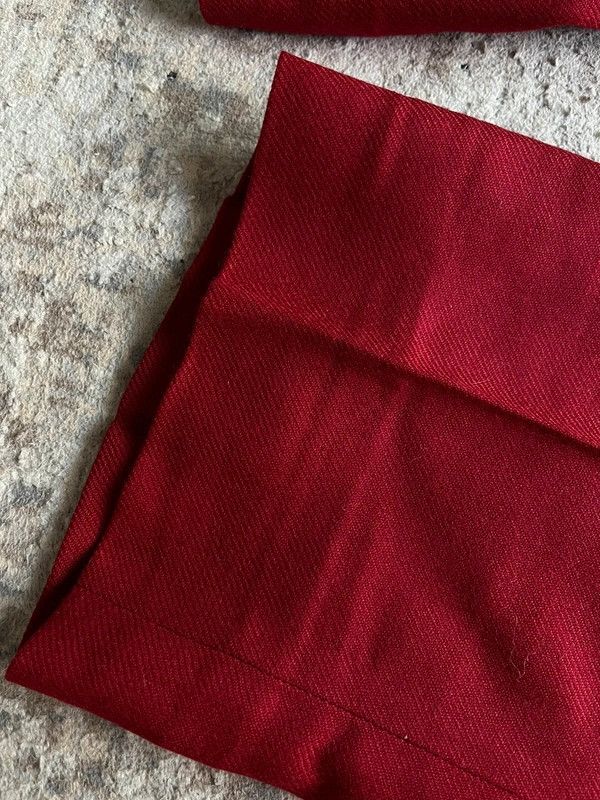 Burberry Burberry London Sz 42 / XL Red New Wool Pants 2000s Spain Size 36" / US 14 / IT 50 - 14 Thumbnail
