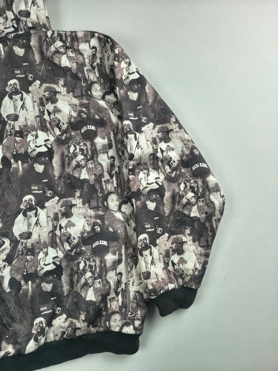 Karl Kani Karl Kani Y2K Hip Hop All Over Print Zip Up Hoodie(039) Size US L / EU 52-54 / 3 - 6 Thumbnail