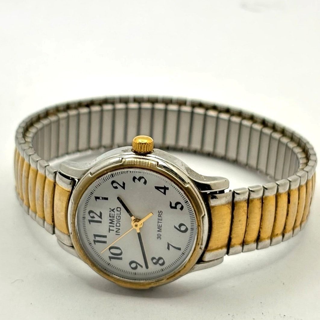 Timex Gold & Silver Timex Watch Size ONE SIZE - 3 Thumbnail