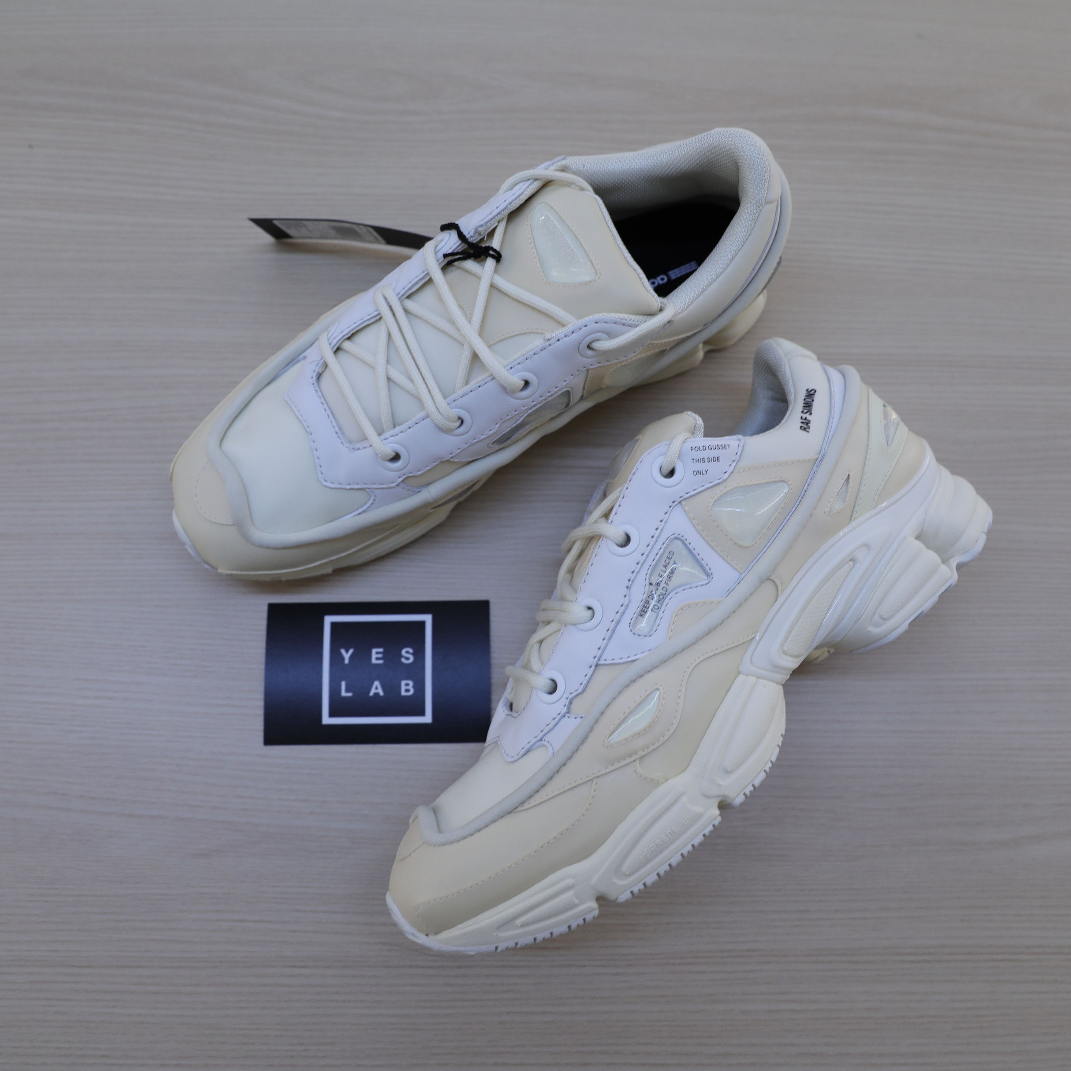 Raf Simons Raf Simons x Adidas Ozweego Bunny 'Cream White' Size US 12.5 / EU 45-46 - 4 Thumbnail