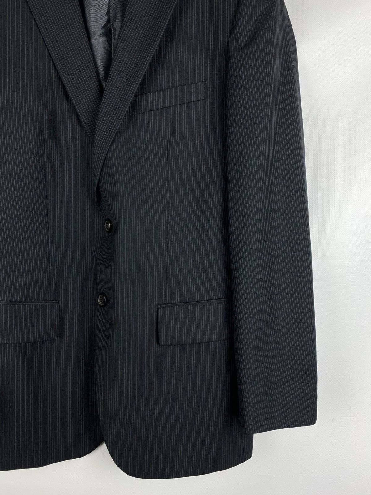 Hugo Boss Hugo Boss Aamon / Hago wool striped blazer jacket sportcoat Size 38R - 6 Thumbnail
