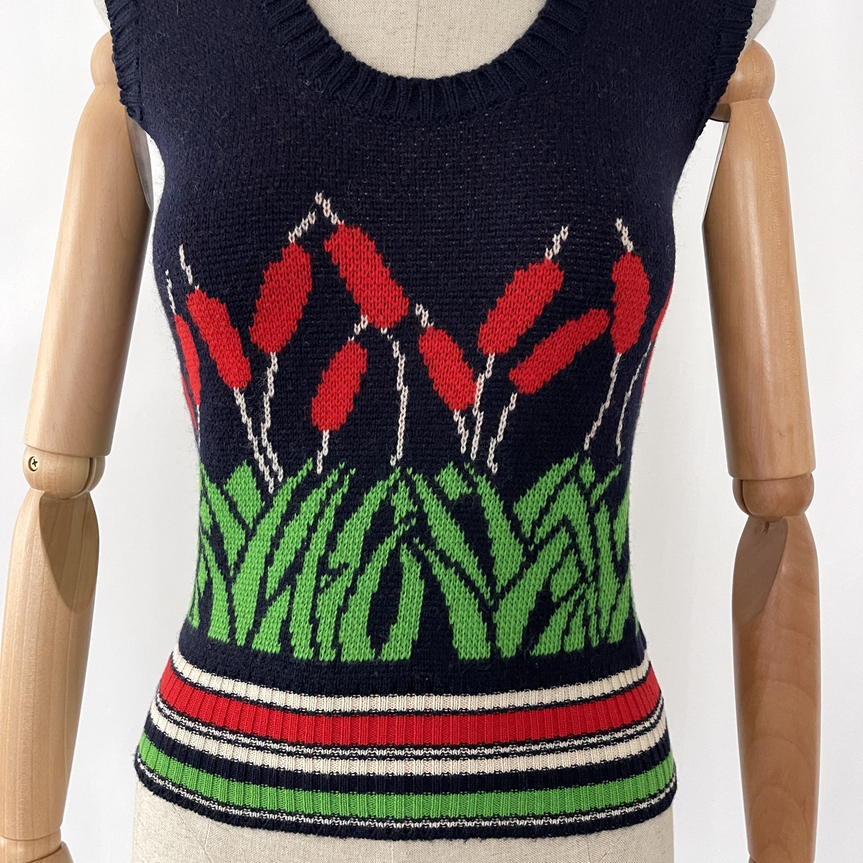 Lanvin LANVIN Wool Vintage Vest Y2K Size XS-M Size S / US 4 / IT 40 - 4 Thumbnail
