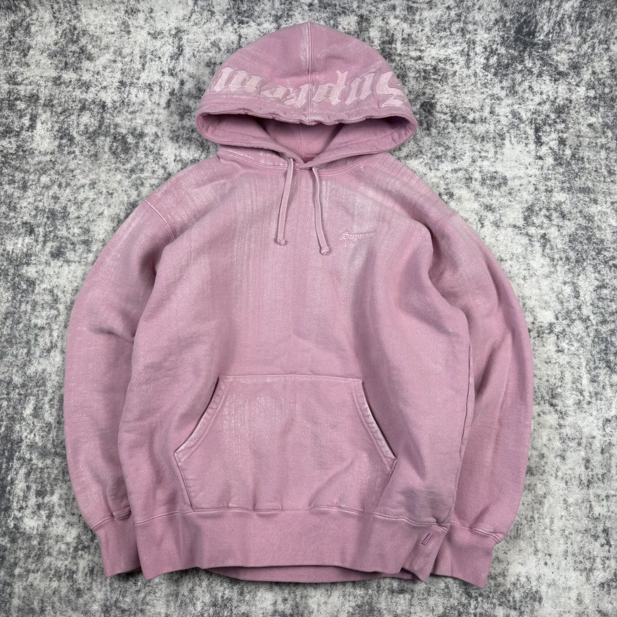 Supreme Supreme SS21 Brush Stroke ‘Pink’ Hoodie Size US M / EU 48-50 / 2 - 1 Thumbnail