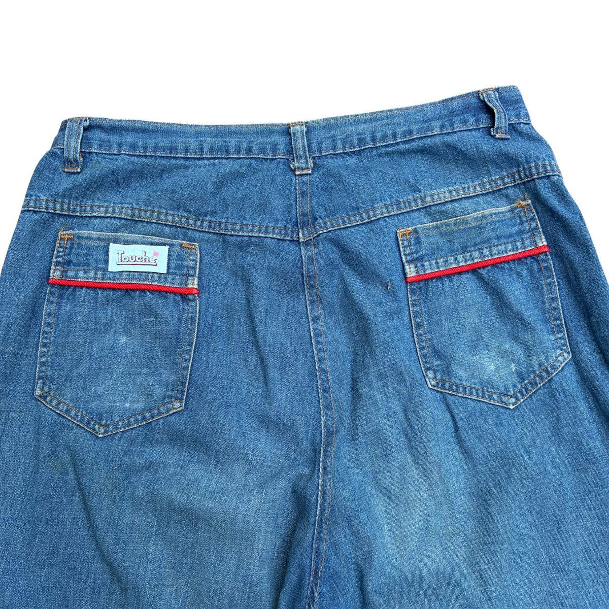 Vintage Vintage 70s Touché Blue Jeans Straight Leg Made in USA Size US 34 / EU 50 - 3 Thumbnail