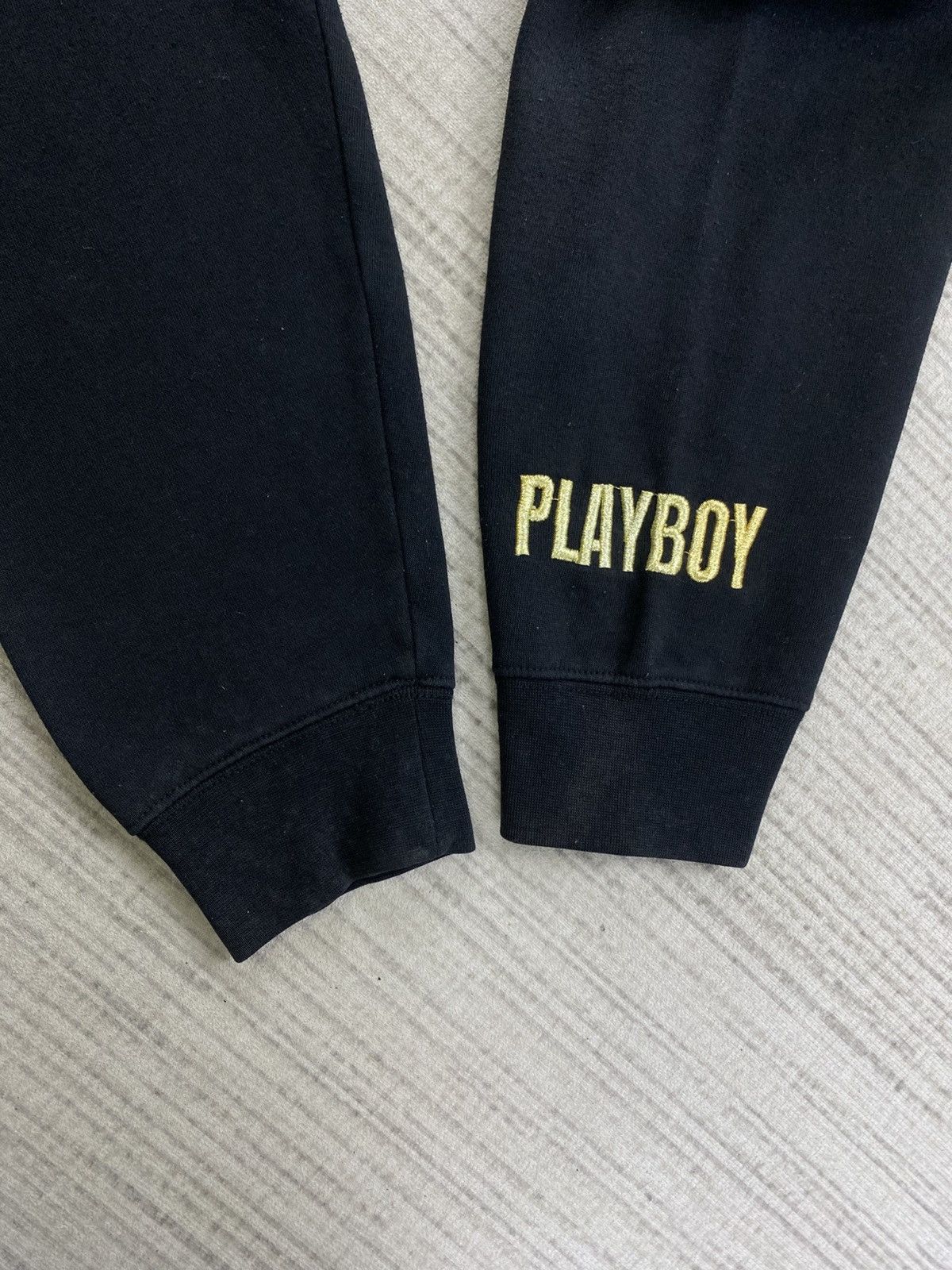 Japanese Brand × Playboy × Vintage Vintage Playboy Big Embroiderey Logo Sweatshirt Size US L / EU 52-54 / 3 - 7 Thumbnail