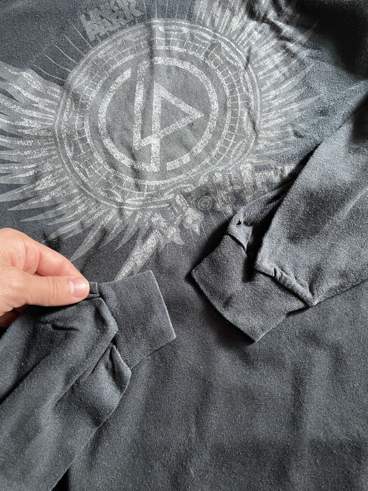 Band Tees × Vintage Vintage Linkin Park tour Faded long sleeve group Size US M / EU 48-50 / 2 - 6 Thumbnail
