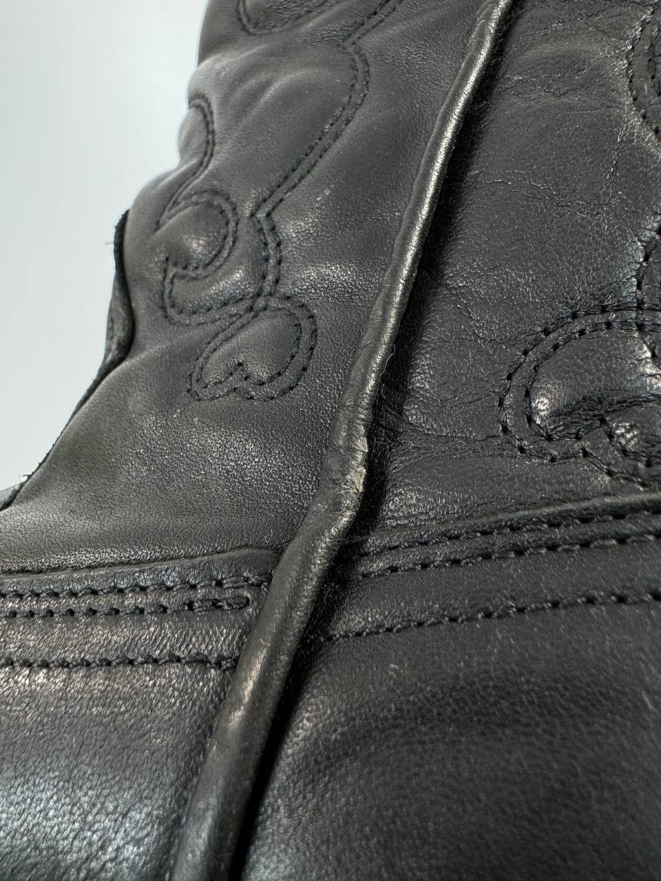 Steve Madden Steve Madden Black Leather Cowboy Boots Womens Size 6 EU 36 Size US 6 / IT 36 - 11 Thumbnail