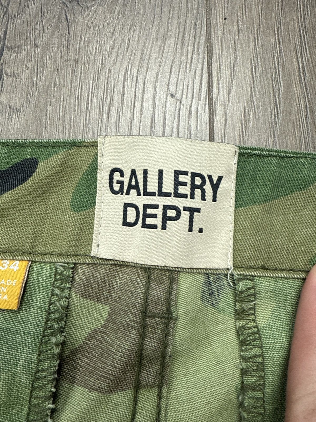 Gallery Dept. Gallery dept la camo flare carpenter pants Size US 34 / EU 50 - 5 Thumbnail