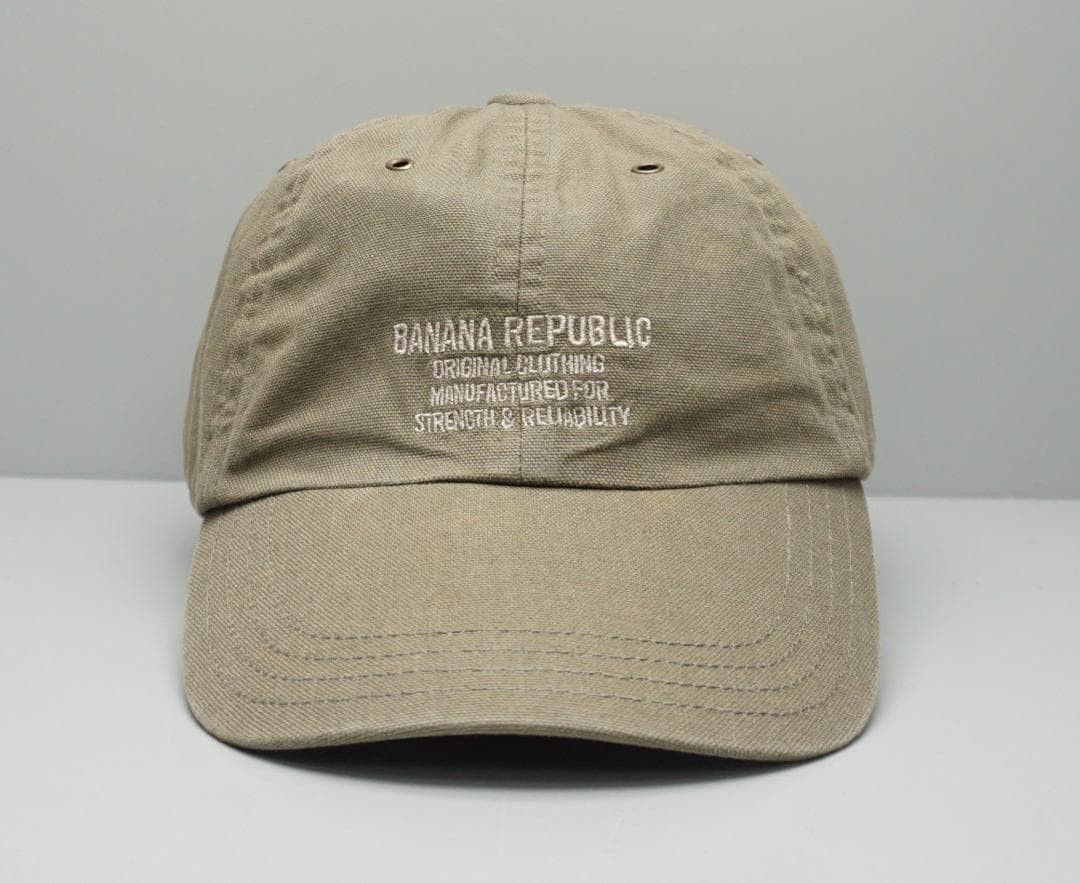Anime 90's BANANA REPUBLIC キャップ 企業 ビンテージ Size US L / EU 52-54 / 3 - 1 Thumbnail