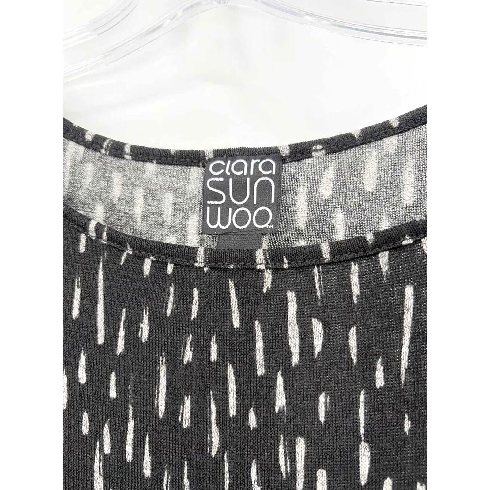Vintage Pre-Owned Clara Sun Woo Black Size Medium Short Long Sleeve Dress Size M / US 6-8 / IT 42-44 - 3 Thumbnail