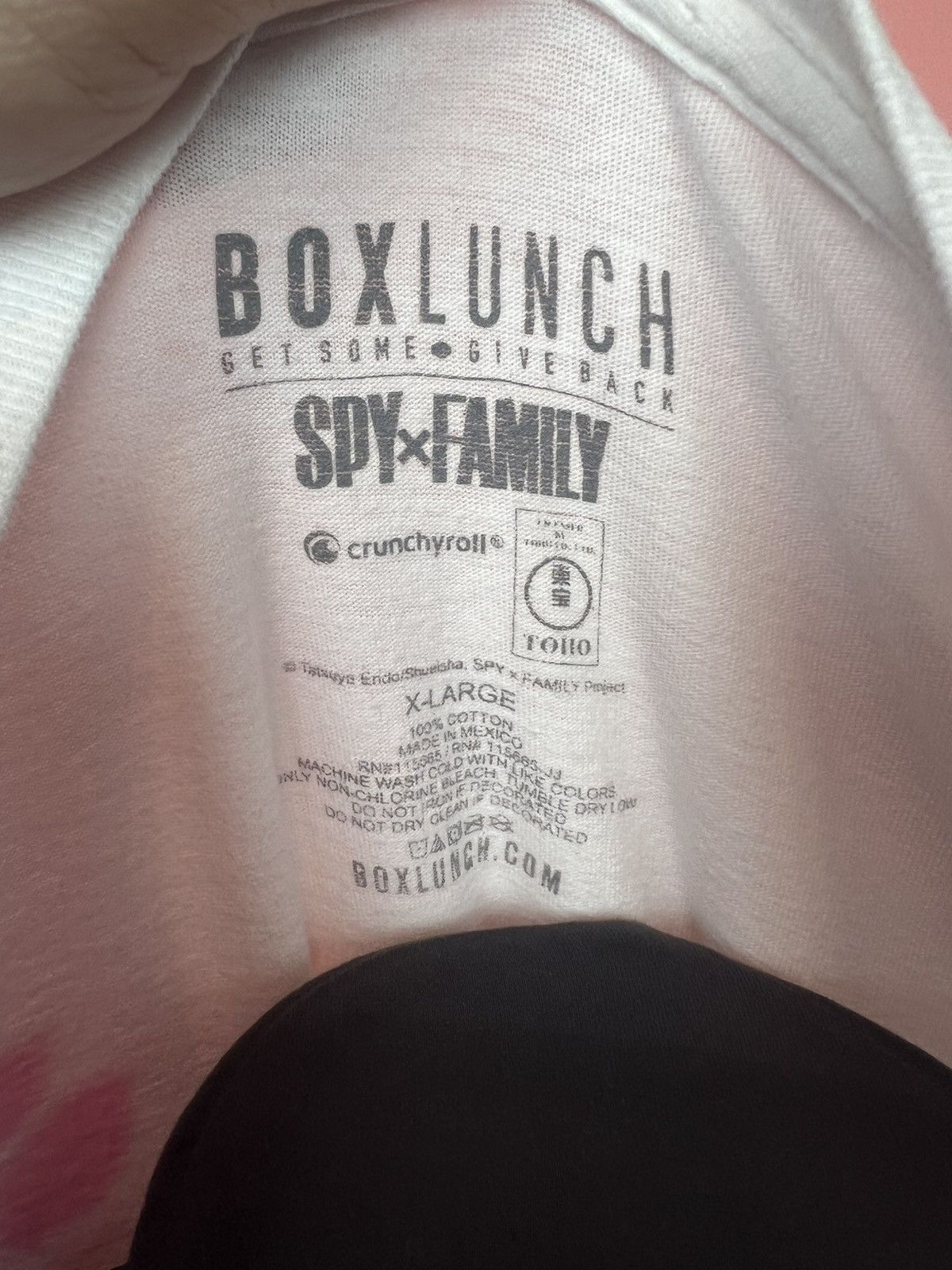 Anime × Japanese Brand Spy Family boxlunch anime tee shirt cartoon Size US XL / EU 56 / 4 - 6 Thumbnail