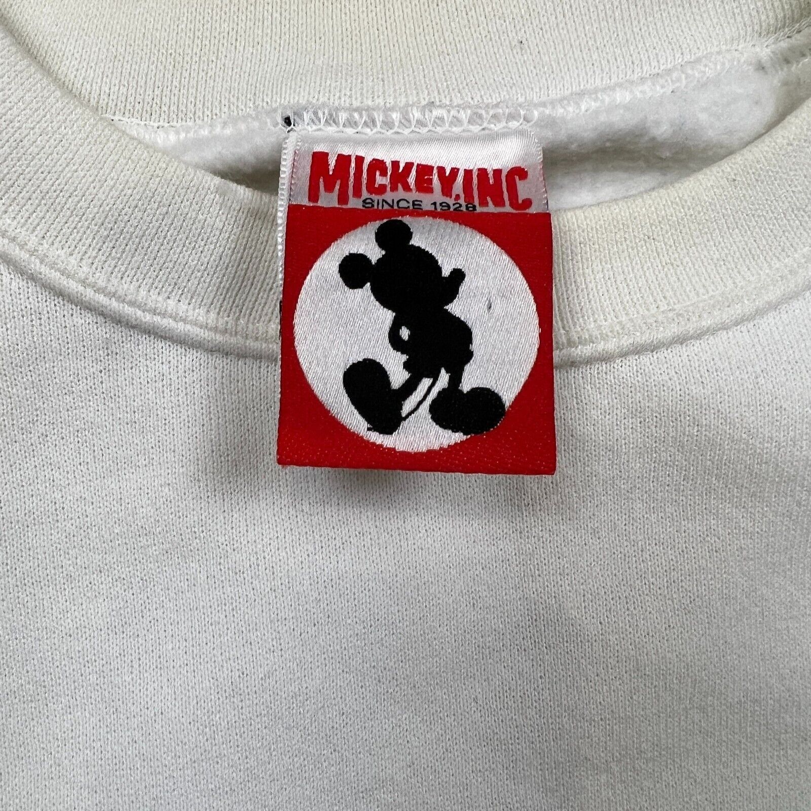 Disney × Mickey Mouse × Vintage Vintage Disney Mickey Mouse Sweatshirt Graphic 90s Pullover Size US L / EU 52-54 / 3 - 5 Thumbnail