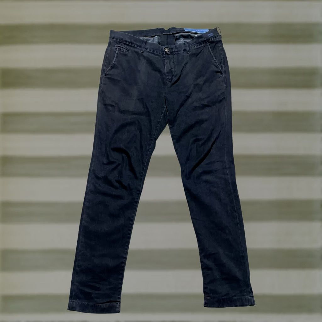 Jacob Cohen Jacob Cohen Bobby Comf Pants Men Regular 34 Black Chino Button Zip Inseam 34 Reactivated Womens? Size US 34 / EU 50 - 1 Thumbnail