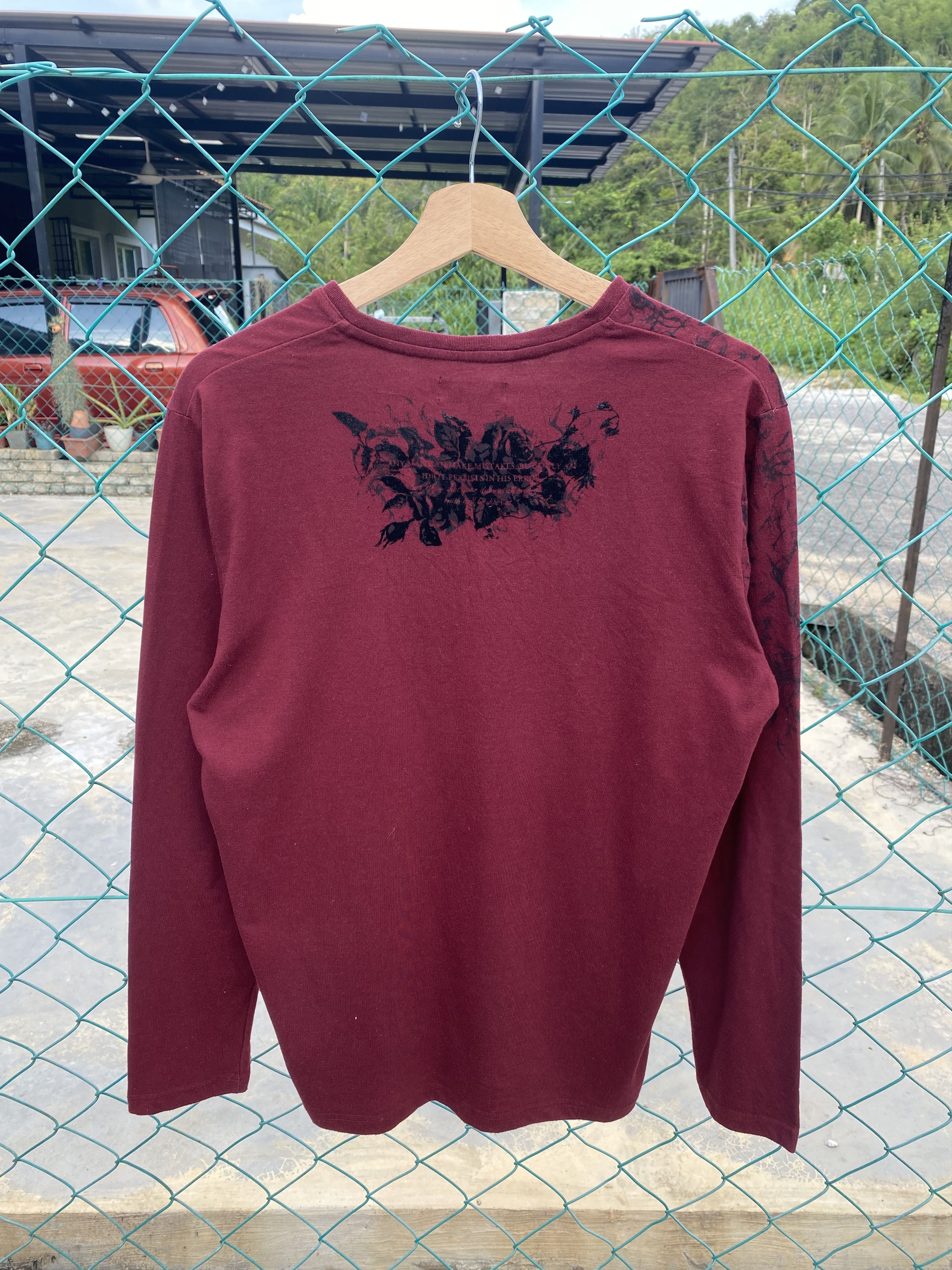 semanticdesign Semanticdesign vneck long sleeve tshirts Size XL / US 12-14 / IT 48-50 - 2 Thumbnail