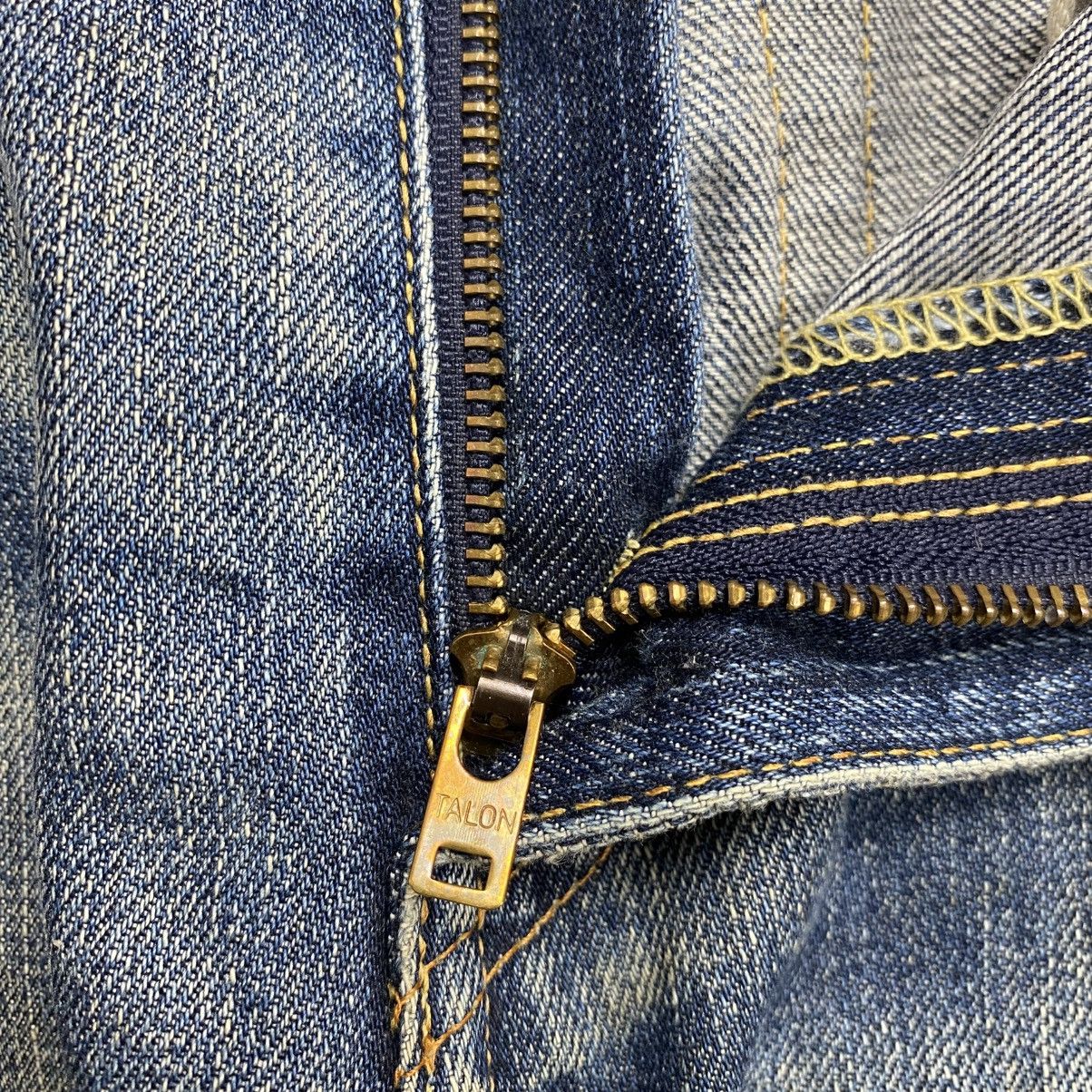Levi's Vintage Clothing 1990s Vintage Levi’s LVC Big E Distressed Selvedge Denim Size US 29 - 4 Thumbnail