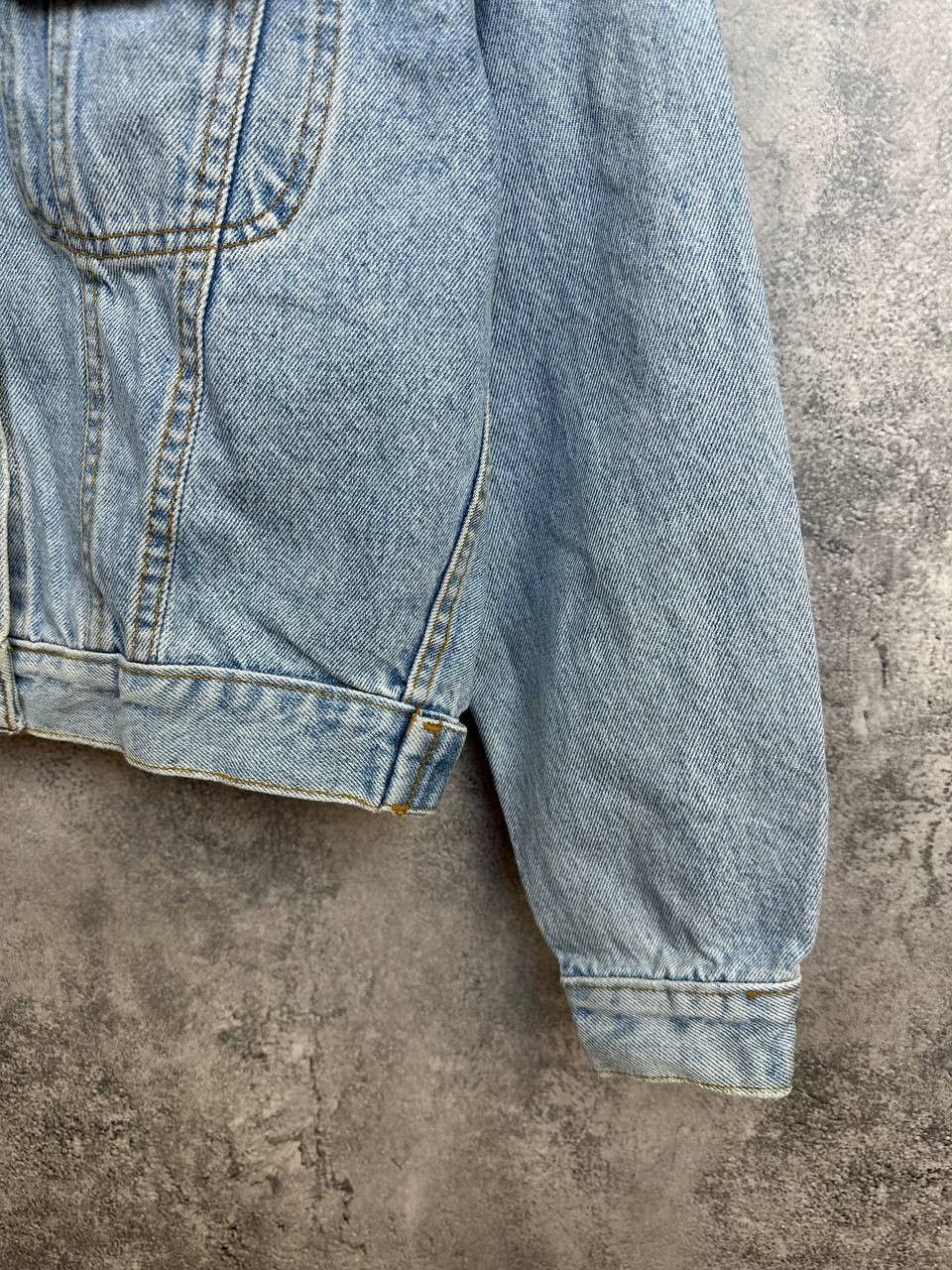 Diesel Diesel Sport Denim Jacket Light Wash Cropped Trucker Size L / US 10 / IT 46 - 8 Thumbnail