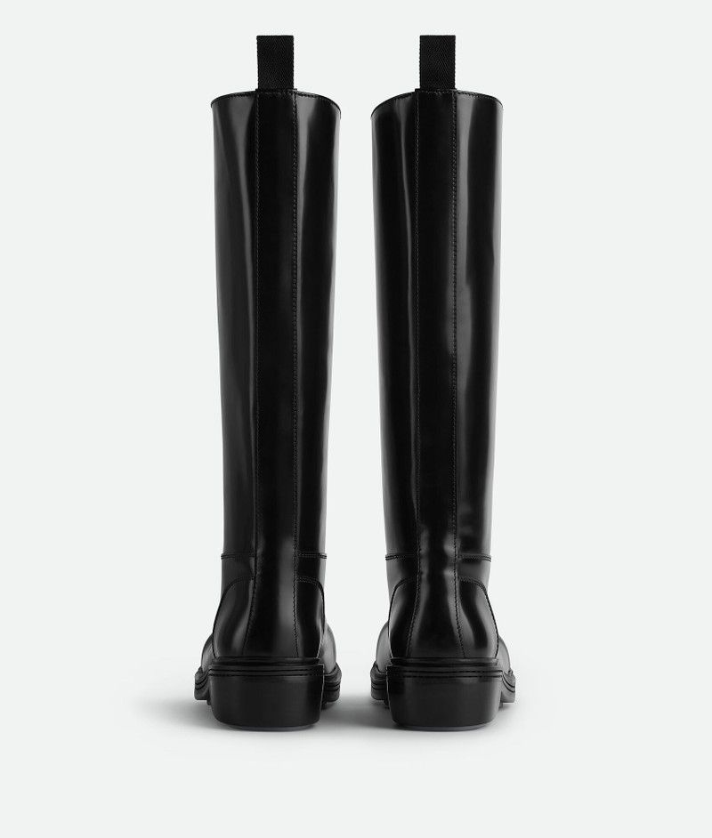 Bottega Veneta o1s1rm0426 Fireman Boots in Black Size US 10 / IT 40 - 3 Thumbnail