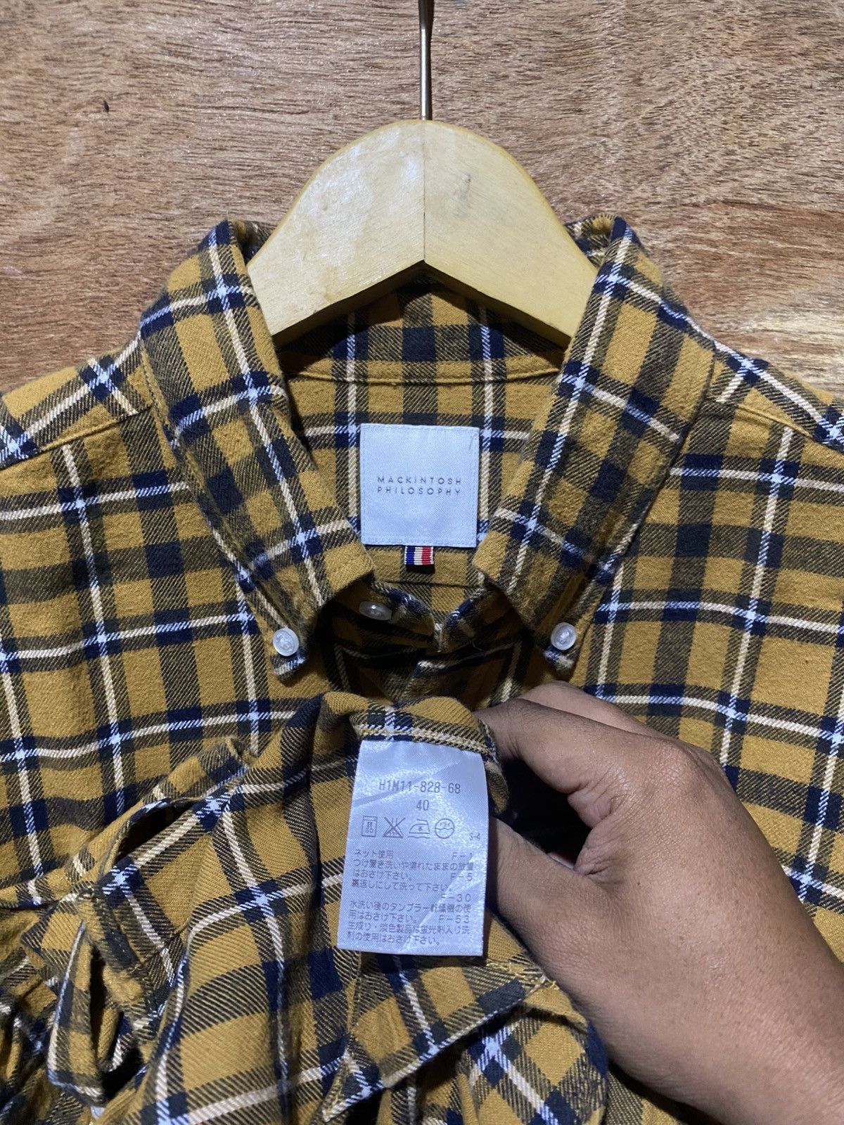 Mackintosh Mackintosh Philosophi Flannelshirt Size US M / EU 48-50 / 2 - 5 Thumbnail
