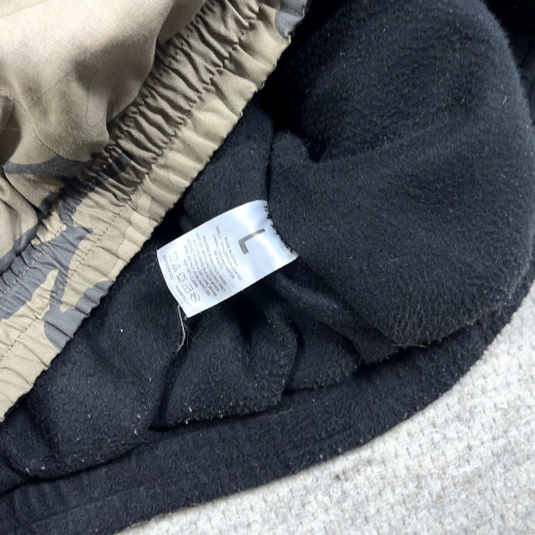 Vintage 10W Apparel Camo Work Vest Men Large Duck Canvas Fleece Lined Work Wear Pockets Hunting Brown 90s Outdoor Size US L / EU 52-54 / 3 - 4 Thumbnail