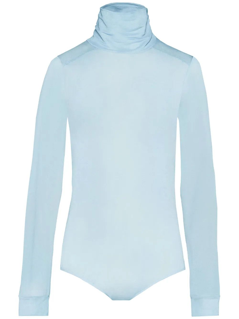 Maison Margiela o1mle0426 Four Sttch Bodysuit in Light Blue Size XS / US 0-2 / IT 36-38 - 1 Thumbnail