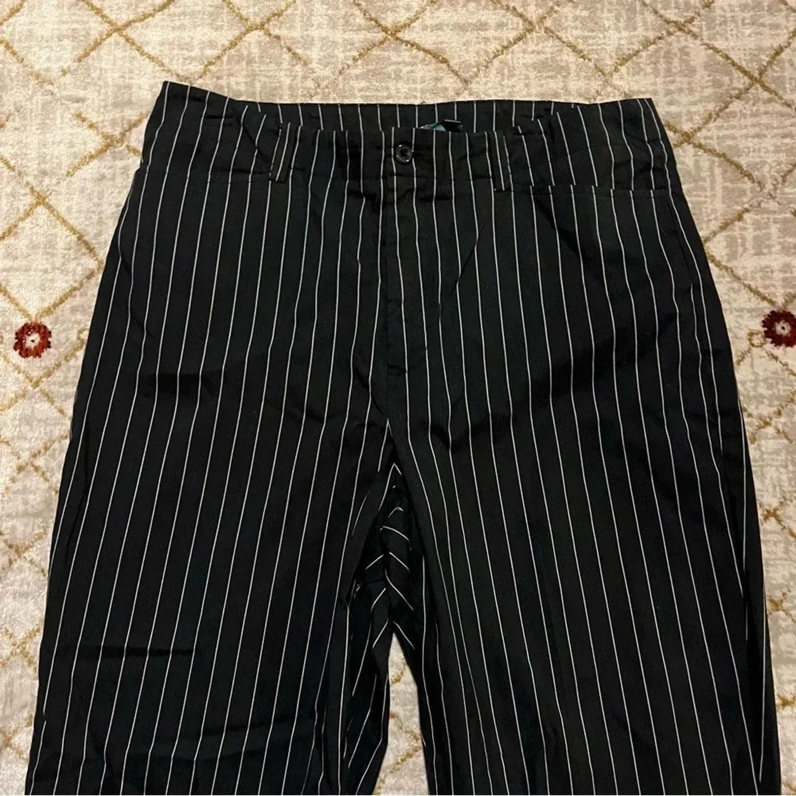 Lauren Ralph Lauren Ralph Lauren Dress Pants Womens 16W Black White Pinstripe Size 38" / US 16 / IT 52 - 2 Thumbnail