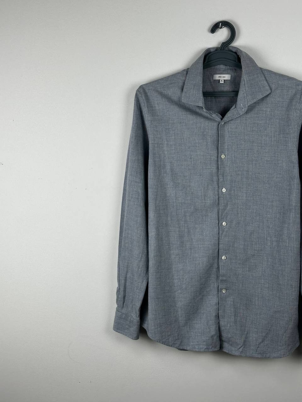 Reiss Reiss Casual Wool Blend Shirt Long Sleeve Size US XL / EU 56 / 4 - 2 Thumbnail