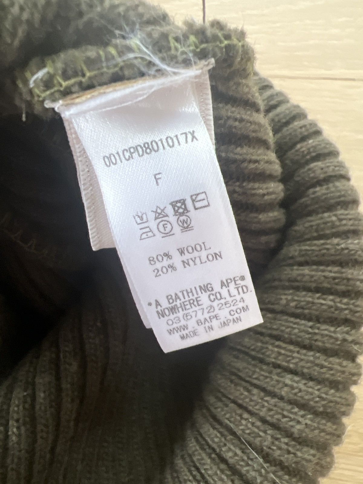 Bape Bape beanie Size ONE SIZE - 3 Thumbnail